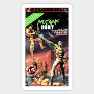 Mutant Hunt VHS Sticker